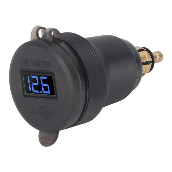 USB Billader QC3.0 PD Port Hurtig Opladning Strømadapter Oplader til 1 2 3 Serie DC12 til 24V EU Interface Blå