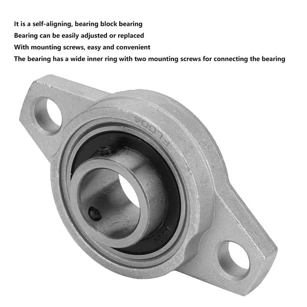 Mini Zink Aluminiumlegering Kuddblock Flänslager
