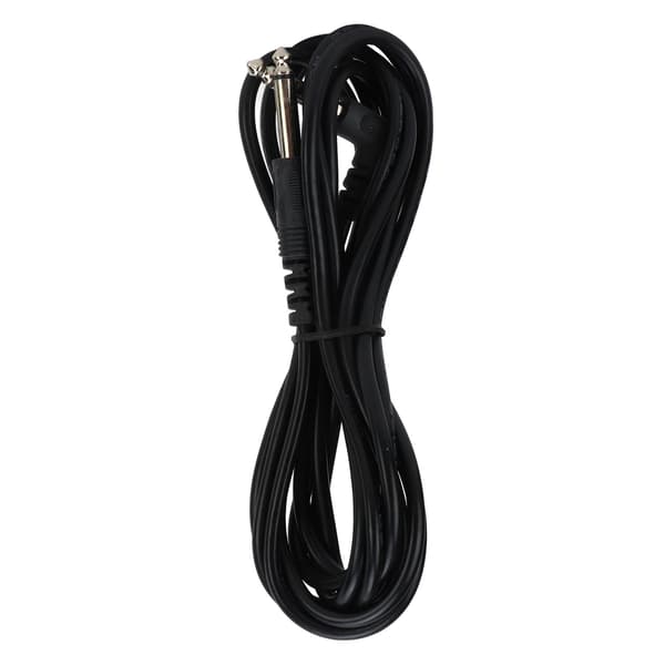 Gitar AMP Kabel Patch Cord Effekt Pedal Tilkoblingsledning 3 Meter Instrumenttilbehør Rett Vinklet Plugg
