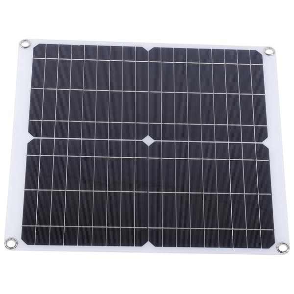 20W 18V Solcellepanel Dobbel USB-utgang Bærbar Utendørs Telefonlader
