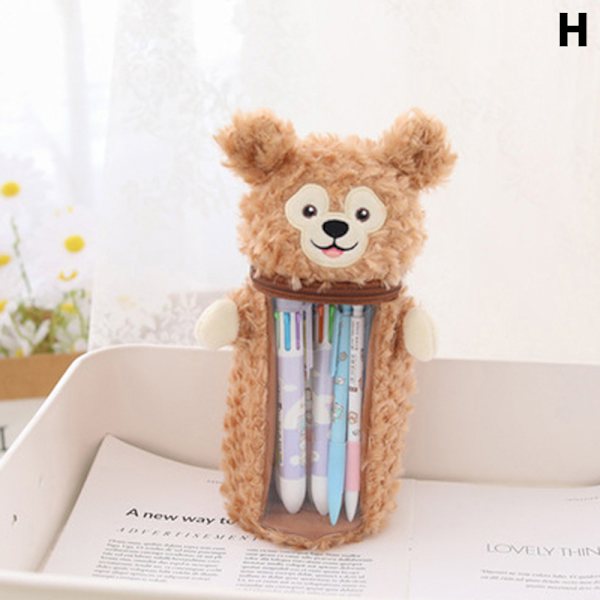 Kawaii Sanrio plysch case tecknad plysch docka pennhållare H