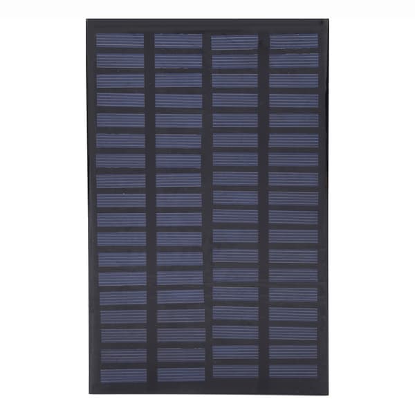 2,5W 18V Bærbar Sort Stabil Effektiv polykrystallinsk silicium solcellepanel til gør-det-selv-oplader