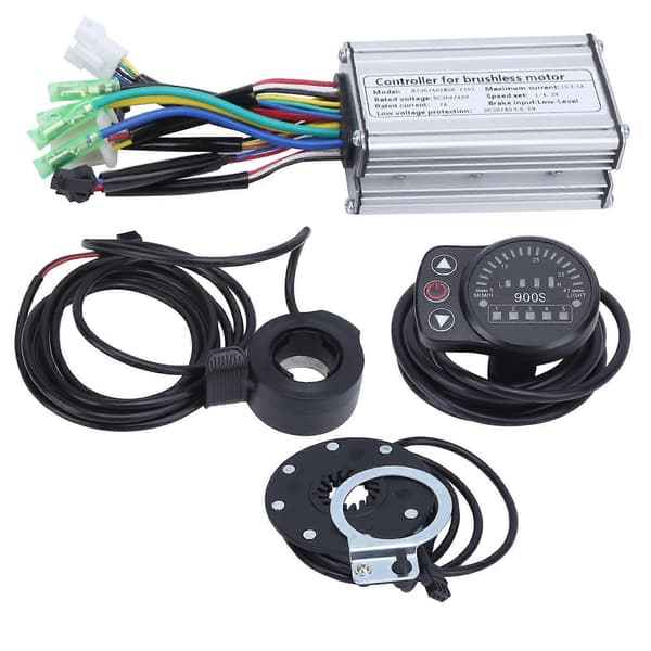 36V/48V 250W elektrisk motor børsteløs 7A controller med KT‑900S LED panel kit til elcykel[ht]