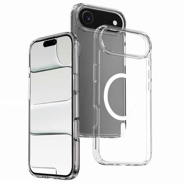 MagCase til iPhone 17 Air – Krystallklart MagSafe-deksel iPhone 17 Air