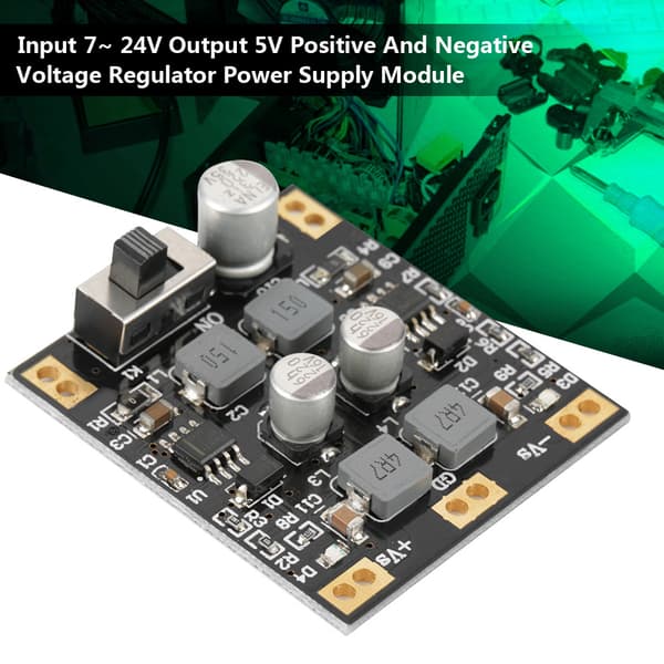 7V til 24V 5V Spenningsregulator Strømforsyningsmodul