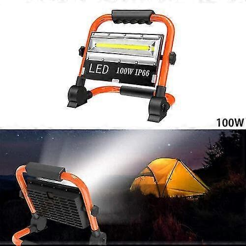 Utendørs LED Arbeidsflomlys Oppladbart Mobilt Bærbart IP66 Campinglampe