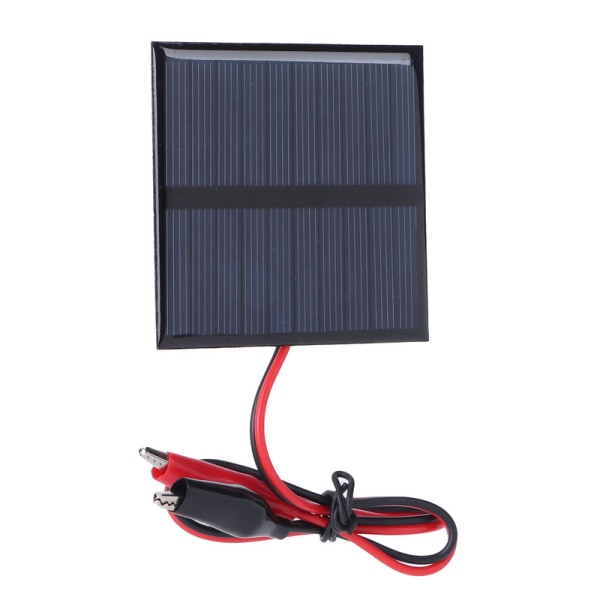 0,7W 5V solpanel DIY-leksaksolpanel (uppladdningsbart 3,7V-5V akku)