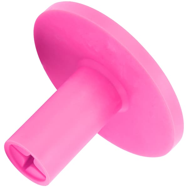 38mm Golf Gummi Tee Hållare Driving Range Träningsmatta Rosa