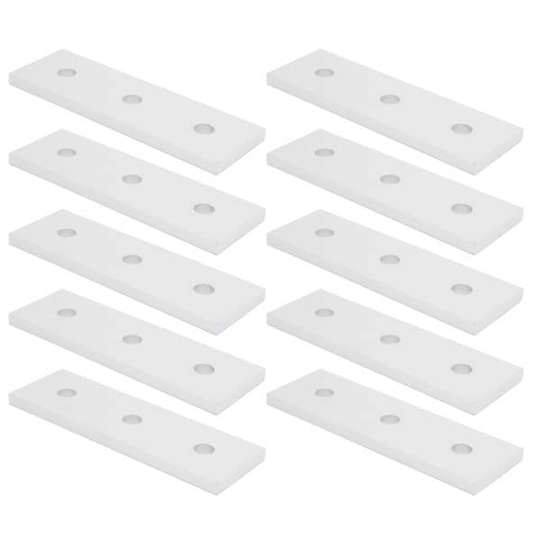 Aluminium Kopplingsplattor 10-pack 4040 3-hålsdesign