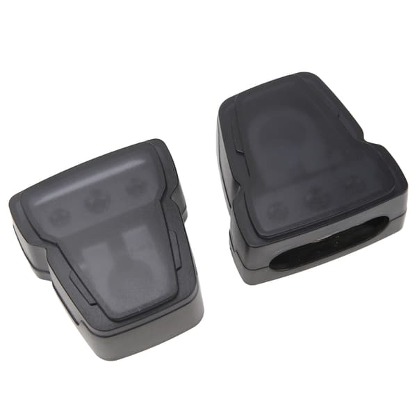 Positive Negative Batteri Terminal Klemmer 1x0 4GA Input til 2x4 8GA Output til Biler Både Yachts RV'er