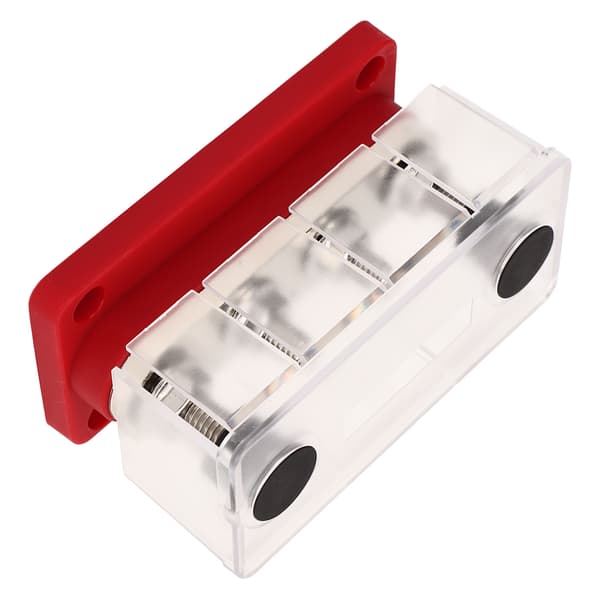 M8 Ruuvi 4 Liittimen Virtakisko DC 12V - 48V 300A Punainen Auto Vene