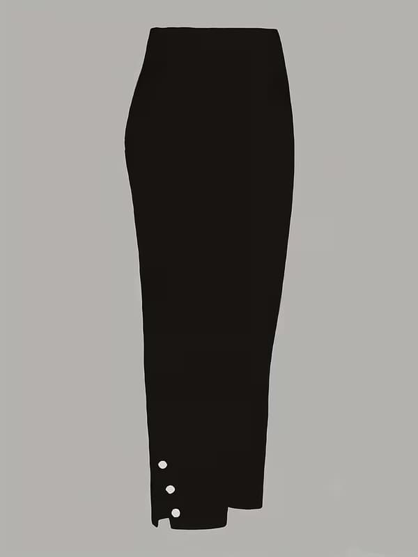 2-delt sæt med røde og sorte leggings Rød+Sort Red+Black M