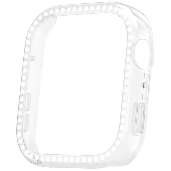 xDfind Diamond Hollow PC Watch Protective Cover Transparent For Huawei Watch Fit 4 Pro
