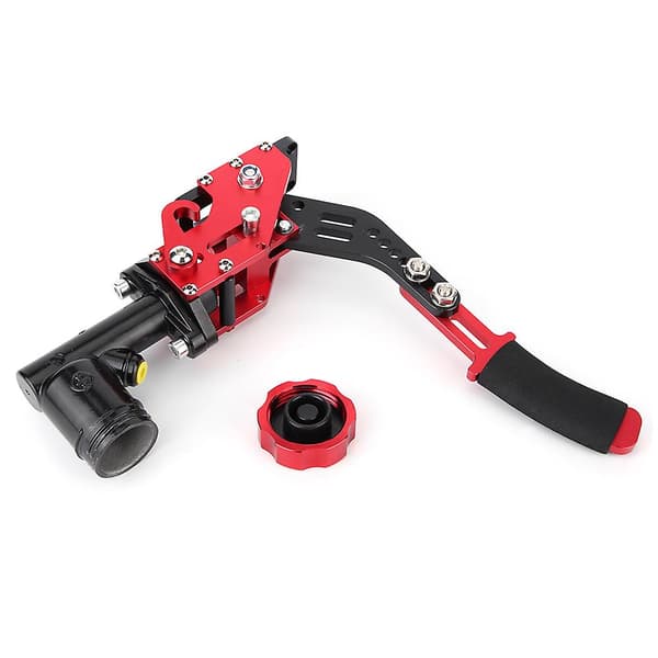 Hydraulisk handbroms för drifting med rött handtag