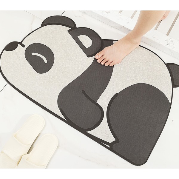 Cartoon gulvmatte Giant Panda anti-skli matte 50*80cm,
