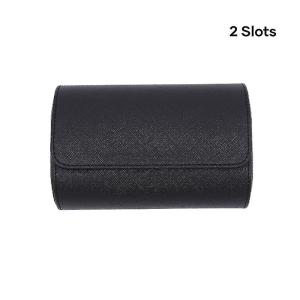 Multifunktionell Watch Roll Case Läder Watch Roll Box