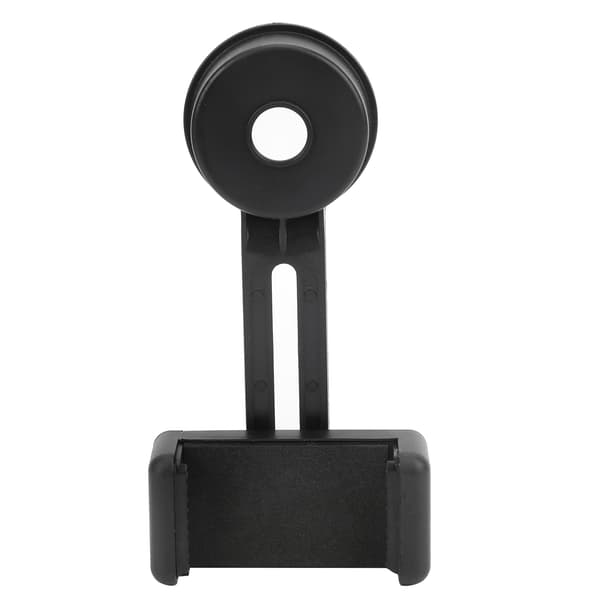 Universal Teleskop Telefon Adapter Bærbar Digiscoping Mount Holder Tilbehør Sort