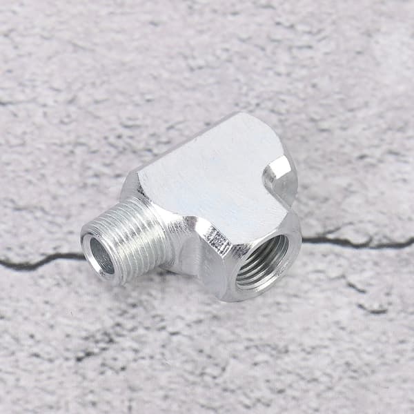 Oljevatten Sensor Tryckmätare Och Adapter T-typ T-rörkoppling 1/8 T-koppling 3-vägs
