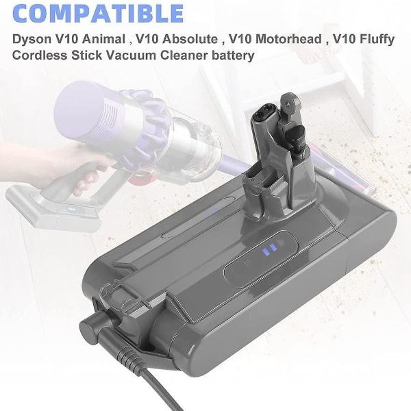 Dyson V10 V15 Trådløs Power EU-plugglader