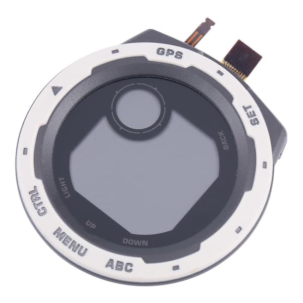 For Garmin Instinct KOMPATIBEL LCD-skjerm med digitizer komplett montering White