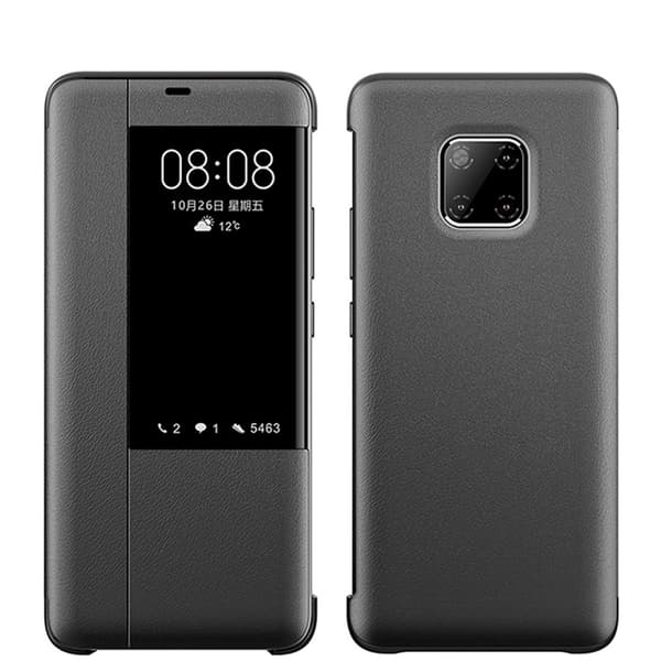 [HT]Huawei Mate 20 Pro - NKOBEE SMART-VIEW -suojakotelo Guld