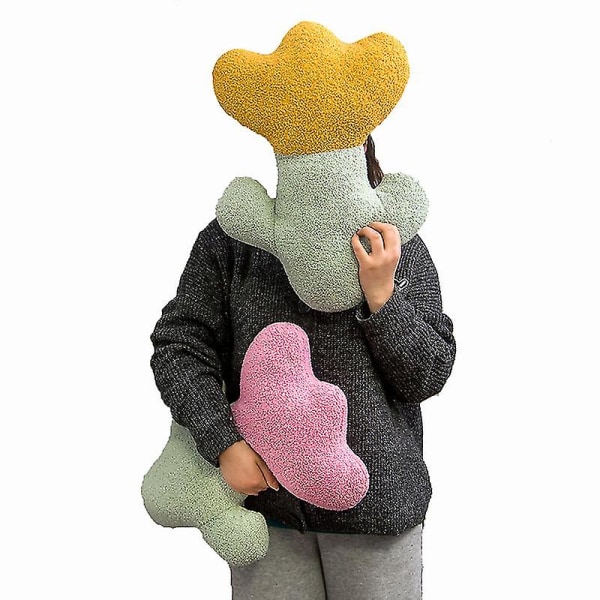 Tulip Plysj leketøy Potted Doll For Room Hjem Dekorativ yellow