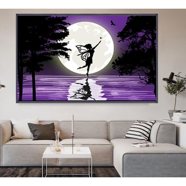 Merenrantamaisema diamond painting (30-40cm)