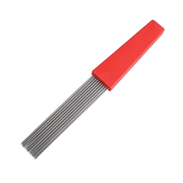 Guiro Børste Skraber Rustfrit Stål Multipurpose Hånd Percussion Instrument til Fest