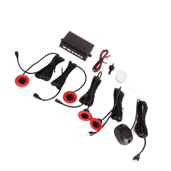 16.5mm Innebygd Backup Radar Sensor Ryggesensor med Summer Svart