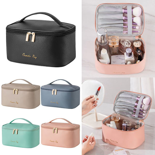 Makeuptaske til kosmetiktaske SORT black