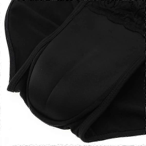 Gaff Underkläder för män Transgender Stöd och Komfort Black M
