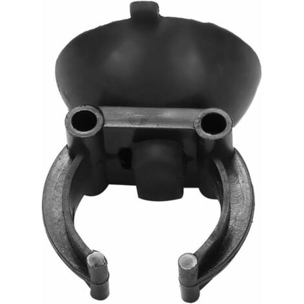 Clips med sugekop, 10 stk sort Clip Fastener til Aquarium Heater Pump Tube