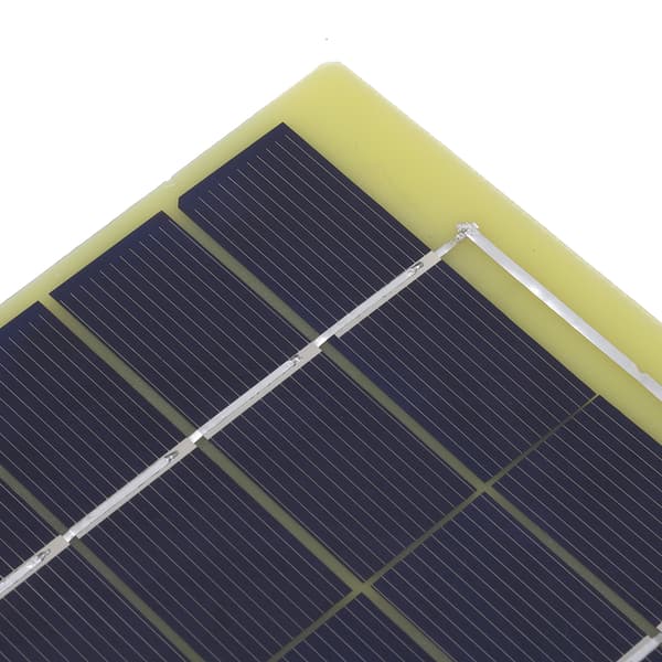 6W 18V bærbar solpanelmodul til reklamelys til gårdgade til små solsystemer