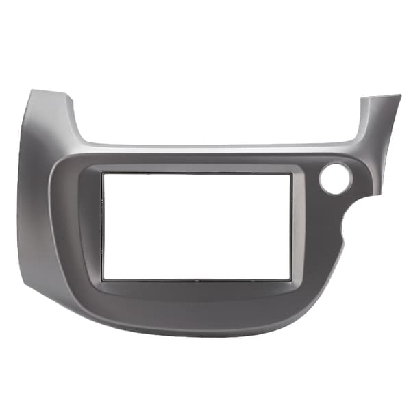 2 DIN ABS Mittkonsol CD Trim Panel Kåpa Ersättning för Honda Jazz 2008 2013