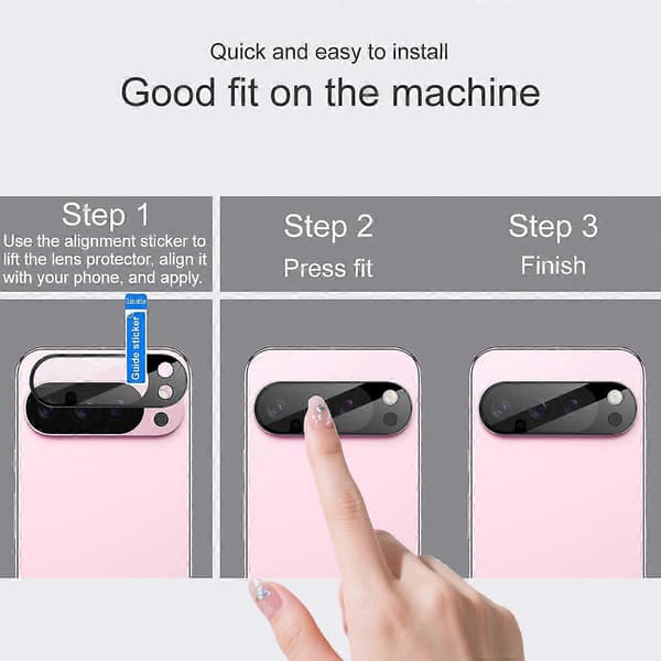 IMAK Bagkamera Linse Glas Film Sort Version Not Specified For Google Pixel 10 Pro