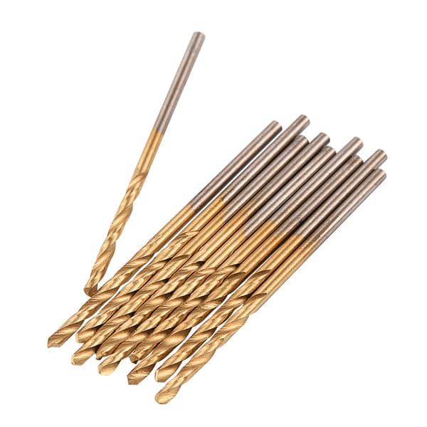 10 st Micro HSS Borr Set 2mm Skaft Elektrisk Borrverktyg