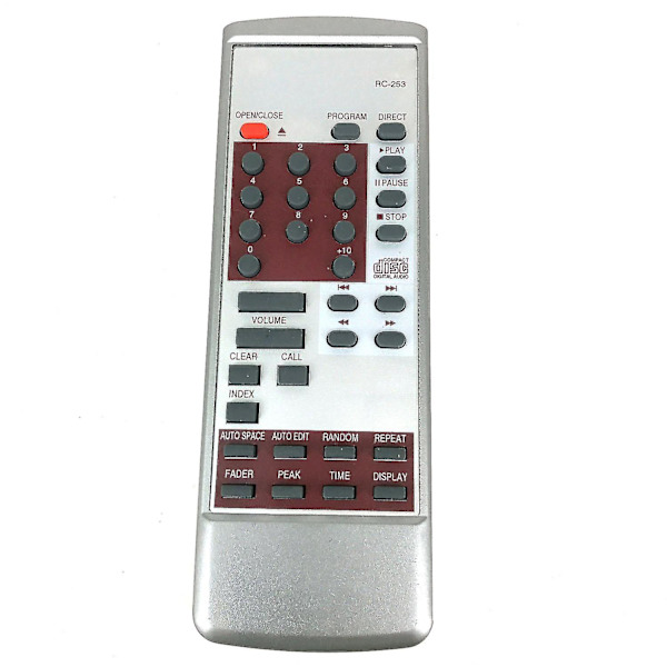 korvaava Rc-253 Denon Cd -kaukosäätimeen Dcd-1460 Dcd-3500 Fernbedienung