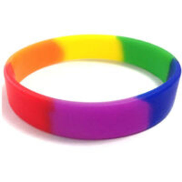 2-pak farverige silikone-sportsarmbånd til studerende Basketball Match Fitness-armbånd til par (pink)