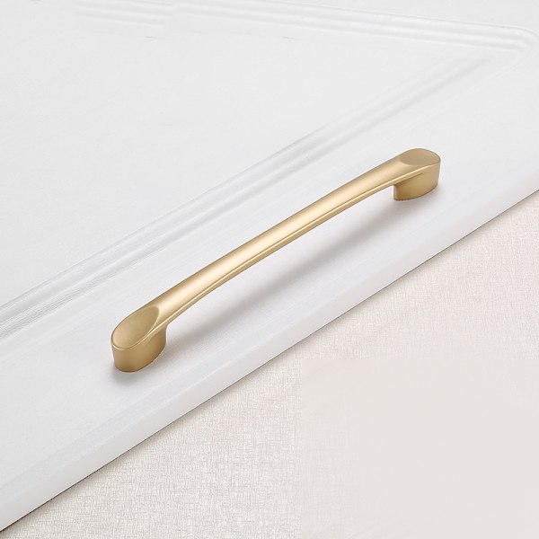 Skap garderobe gull håndtak, hjemme forbedring maskinvare håndtak, skap håndtak（128mm）GroupM