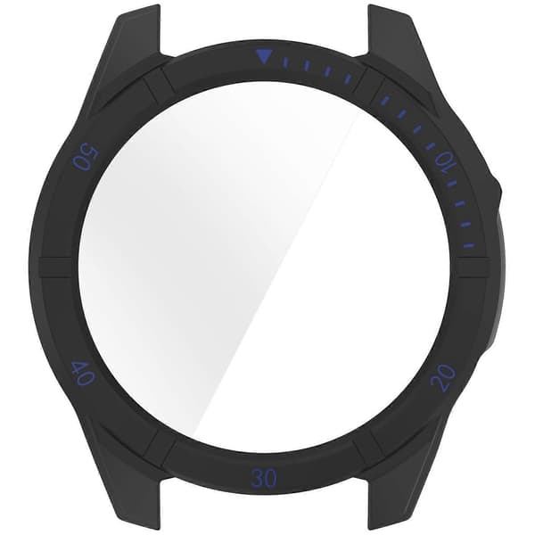 Til Garmin Tactix 8 51mm AMOLED Version Urkasse PC Ramme med Hærdet Glas Skærmfilm Multicolor E