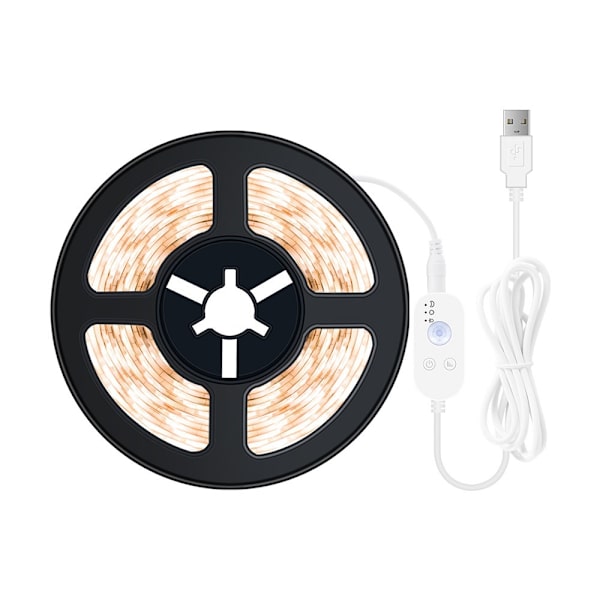 LED Strip Light Intelligent Induction Light Strip Dekoration för hemmets människokropp (3000K (varmvit) 1 meter)