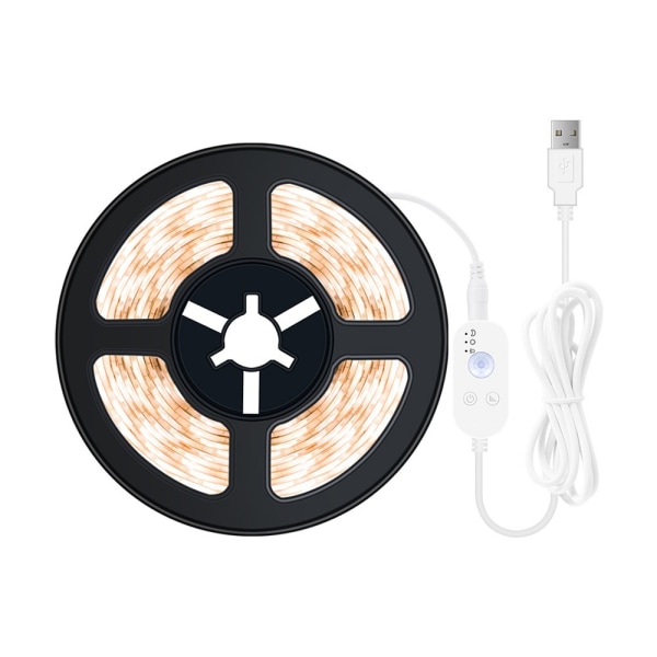 LED strip lys Intelligent induktion lys strip dekoration til den menneskelige krop derhjemme (3000K (varm hvid) 4 meter)