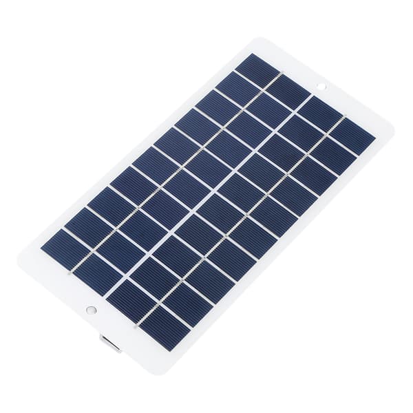4.5W 5V USB Solcellepanel Monokrystallinsk Silisium Utendørs Telefonlader