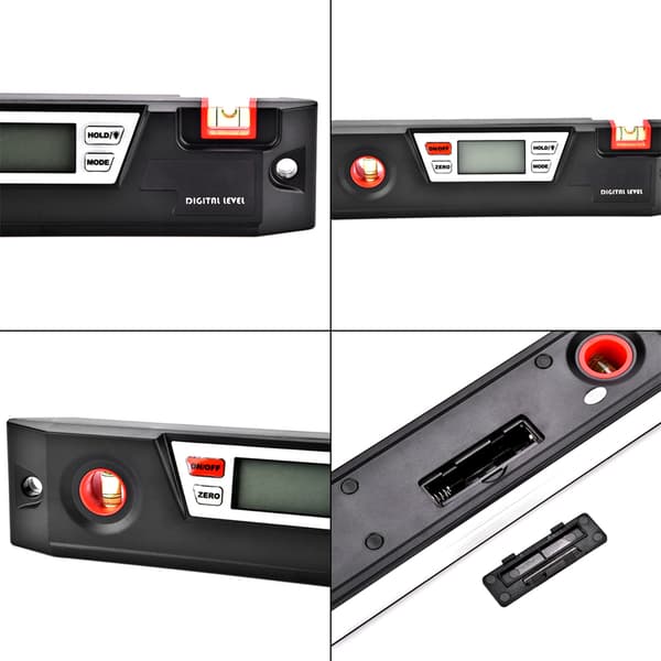 AnglePro Digital Vinkelmätare Precision Vinkelhake Inclinometer Vattenpass Verktyg