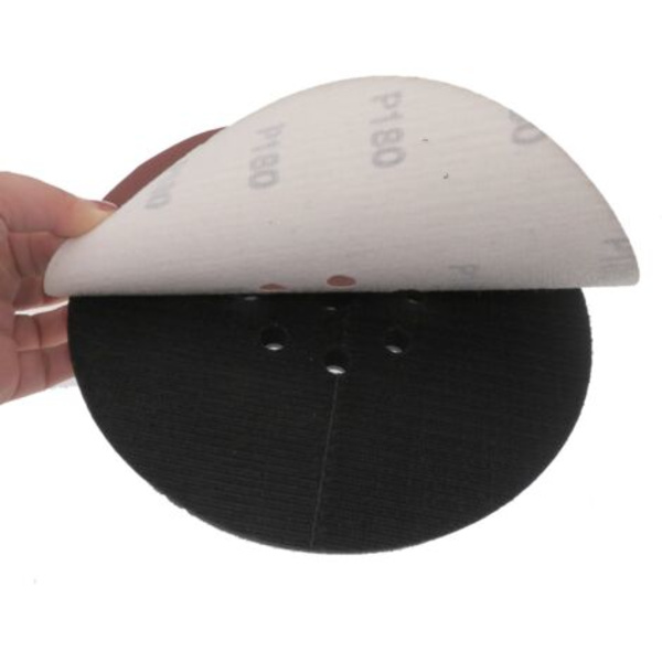 Fonepro, 9 tommer 8 huller Elektrisk polerskive uden skaft M10-1.5 Plastic Sticky Backing Pad Elektrisk polerskive, 2 stk.