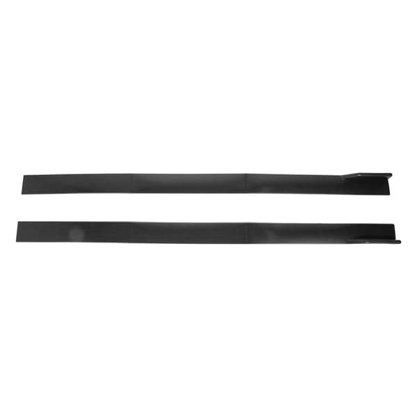 6 st Kolfibersidokjolar 3-delade Winglets Diffusers Universal Ersättning för Accord 2m 6.6ft