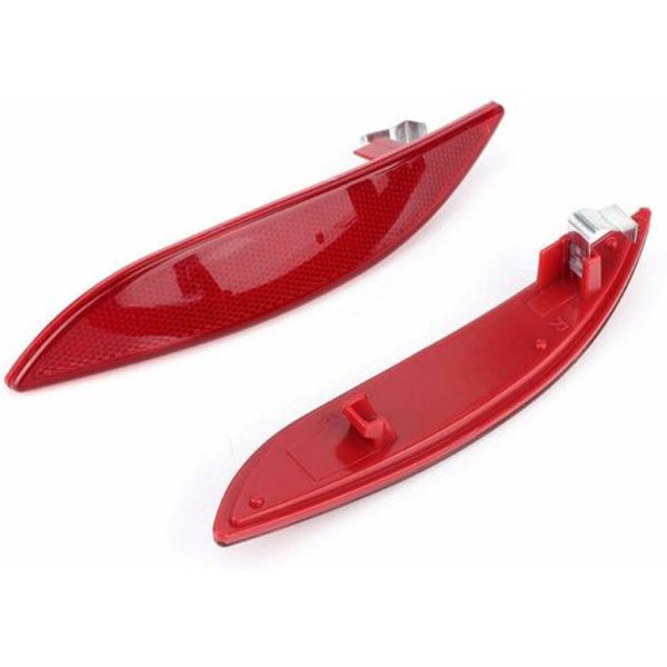 Stötfångarreflektor, Bakvänster & Höger Stötfångarreflektorremsor 265600004R Passar Megane MK3 2008-2013
