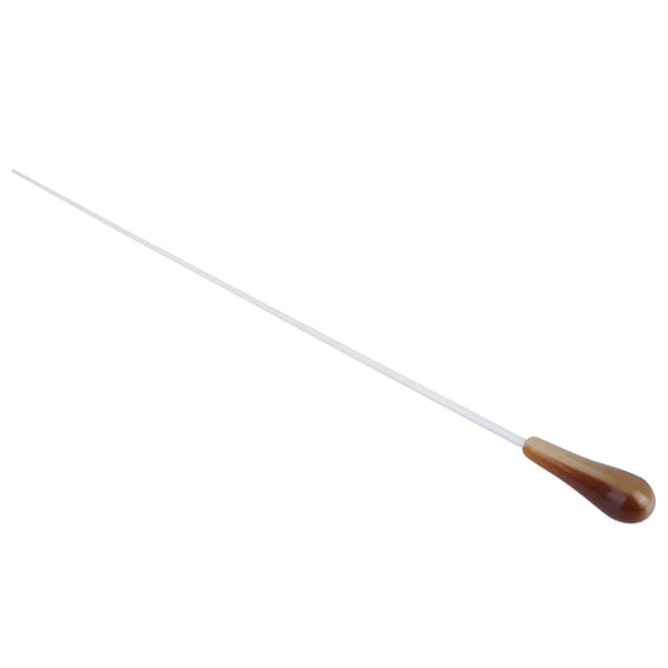 Musikkbatong Profesjonell Orkesterdirigentbatong Konsertdirigeringspinne med håndtak (gul)