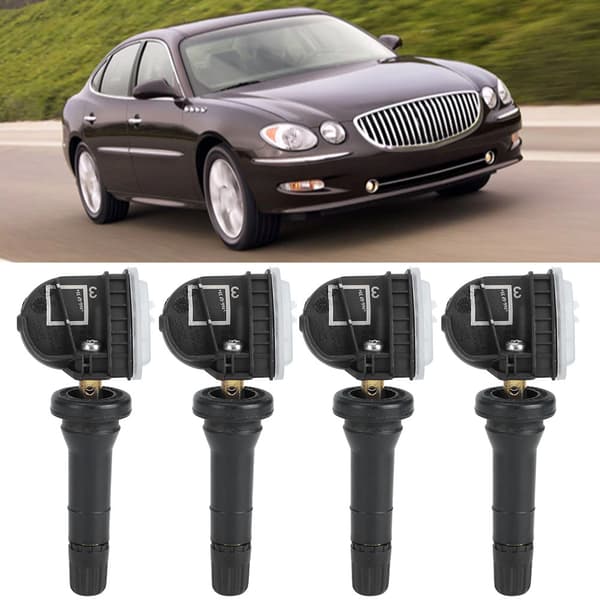 4st Däcktryckssensor 13598771 Kompatibel med Cadillac Escalade ESV 2007-2018