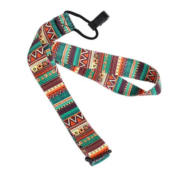 Justerbar Nylon Universal Ukulele Guitar Rem Sling Medium Crook Mini